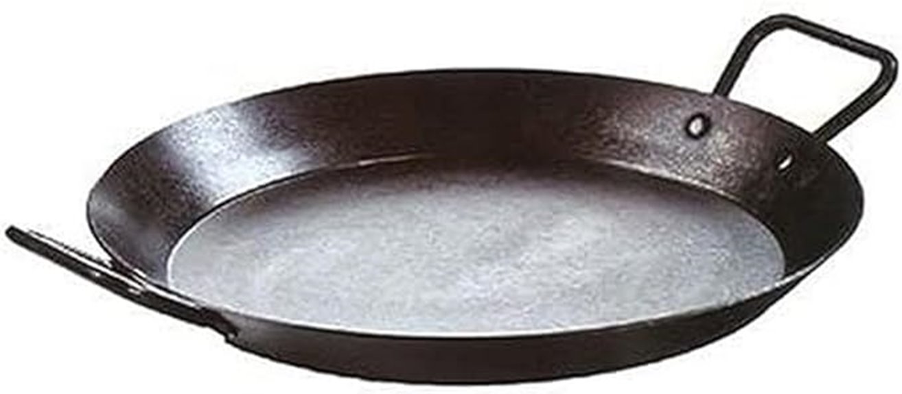 15 inch pre seasoned skillet