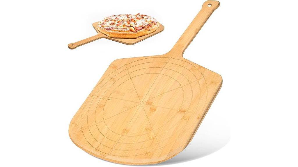 16 inch engraved wooden peel
