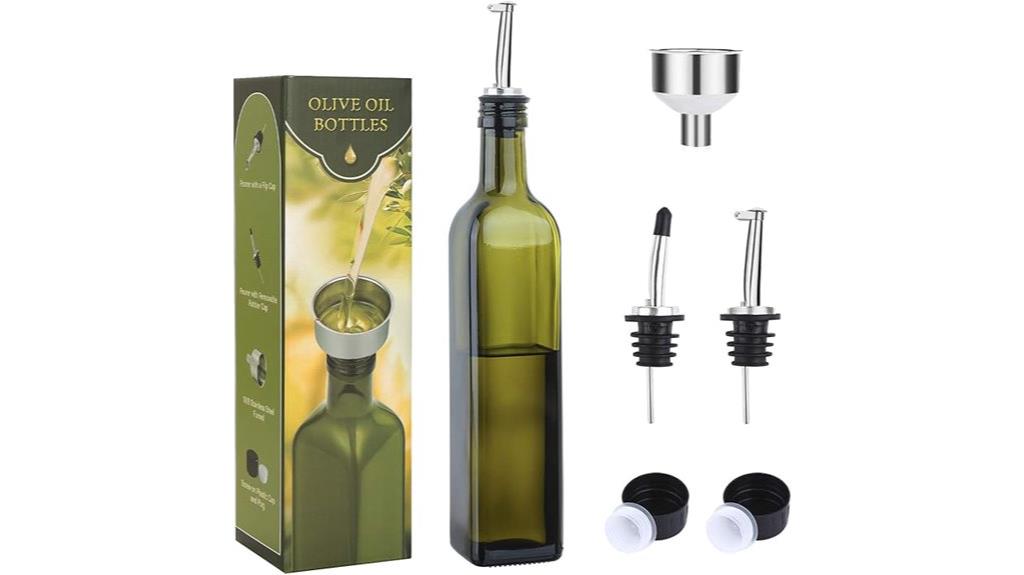 17oz glass oil dispenser