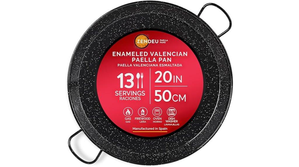 20 inch enameled steel