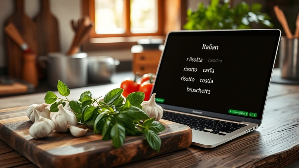 ai enhanced italian recipe translation