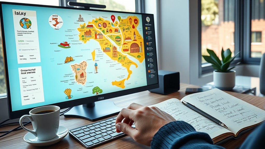 ai generated personalized italy tour