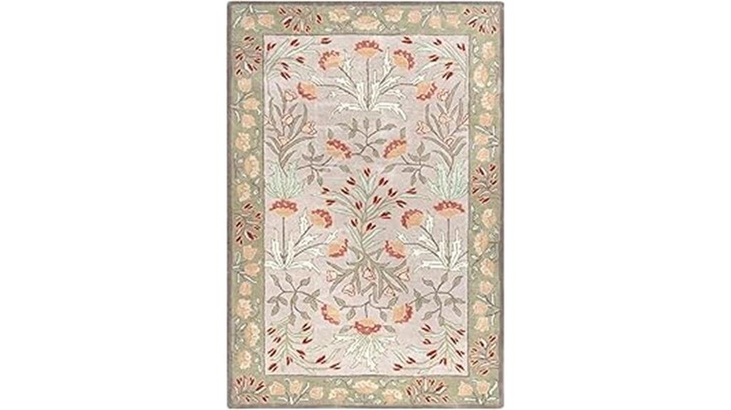 allen wool hand tufted