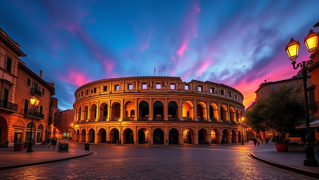 ancient arena s spectacular acoustics