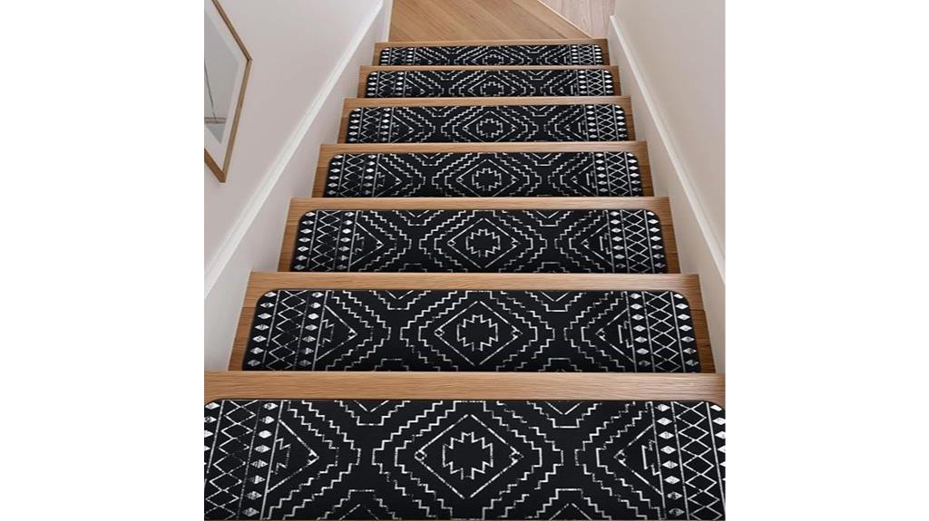 boho stair tread set
