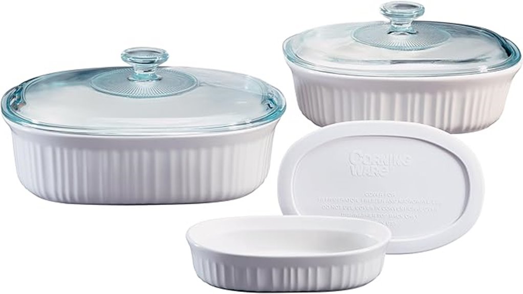 ceramic bakeware with lids