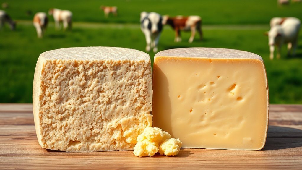 cheese milk source differences