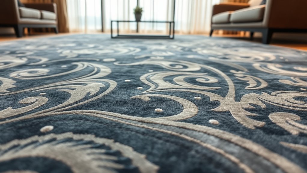 choosing soundproof silk rugs