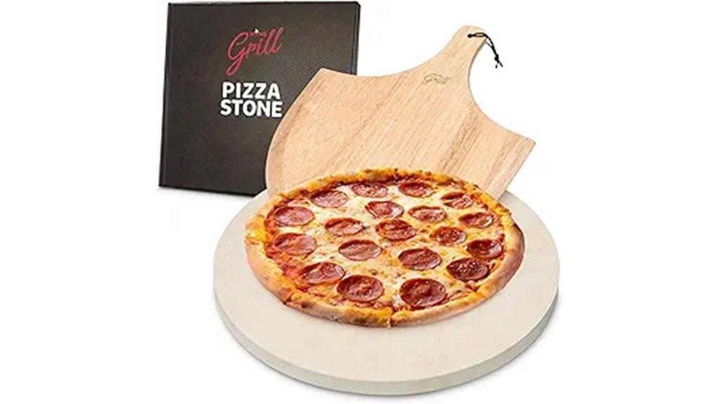 circular 15 inch pizza stone