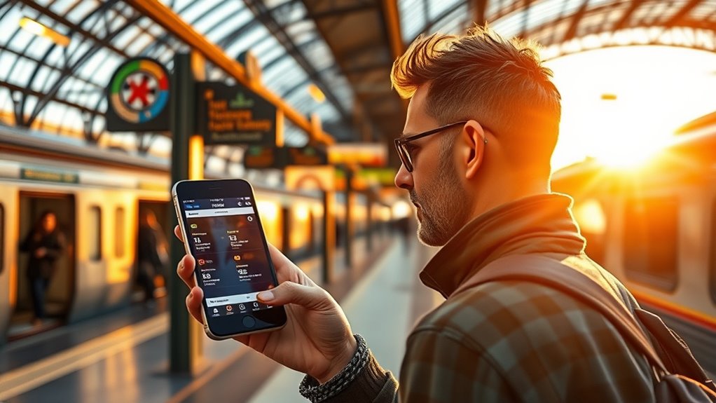 compare train schedules efficiently