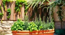 create authentic italian herb garden