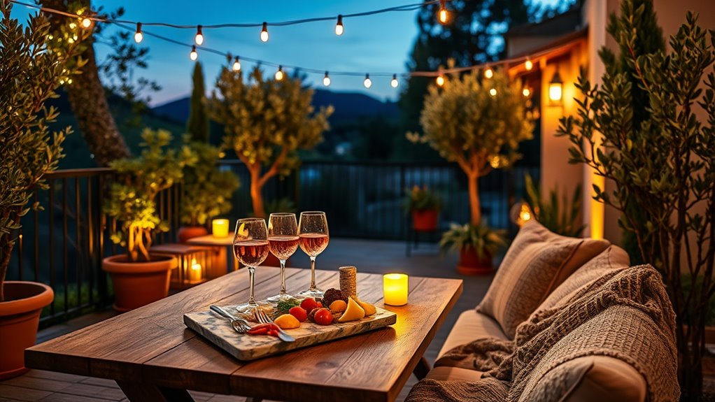 create cozy elegant atmosphere