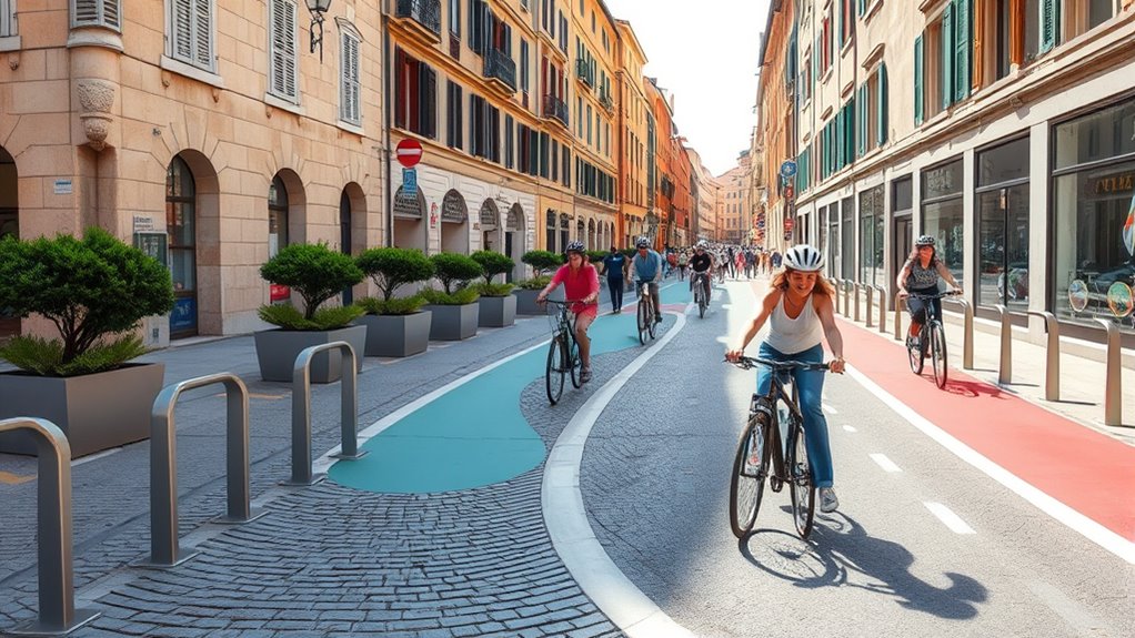 cycling infrastructure and urban integration