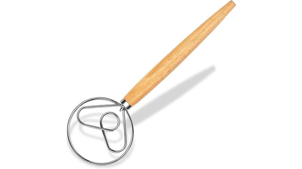 danish dough whisk stainless