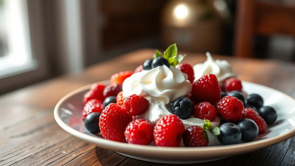 diffuse lighting enhances food