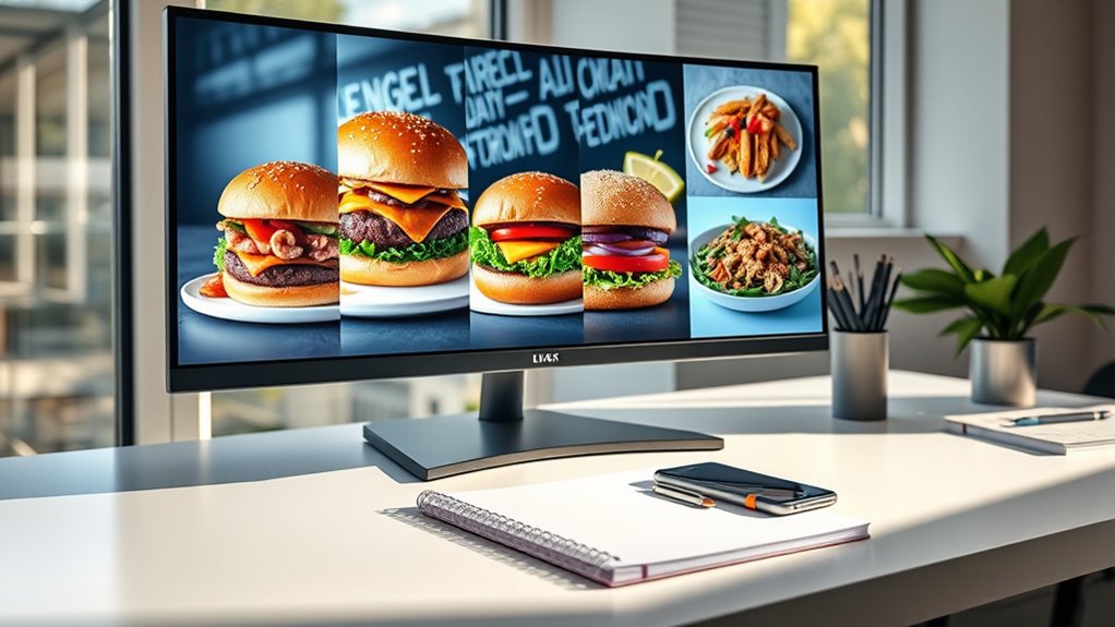 disclose ai food image use