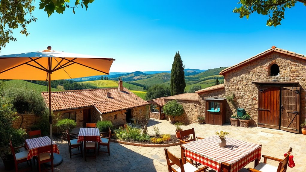 diverse agriturismo accommodation options