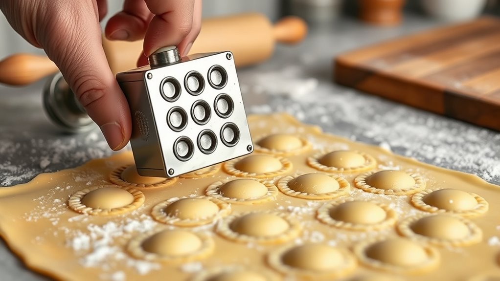 durable easy to clean ravioli stamp