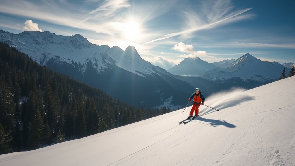 eco friendly alpine skiing