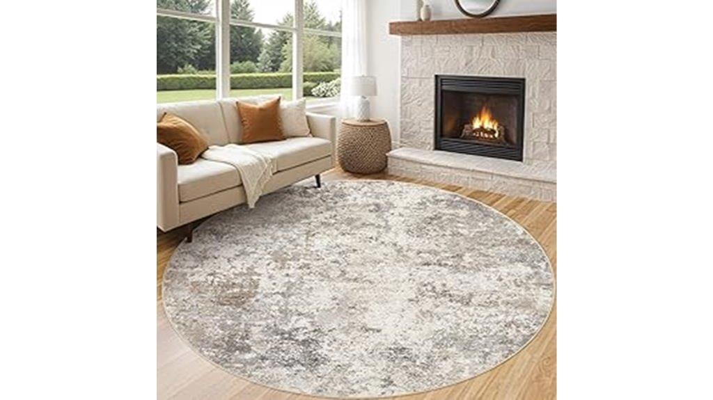 eight foot round rug
