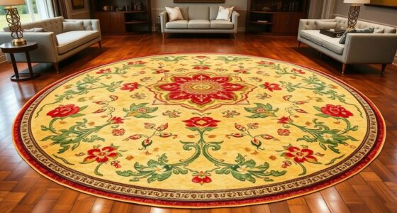 elegant durable round rugs