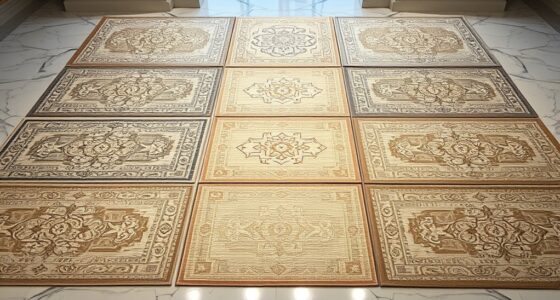 elegant metallic accent rugs