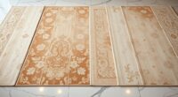 elegant neutral silk carpets