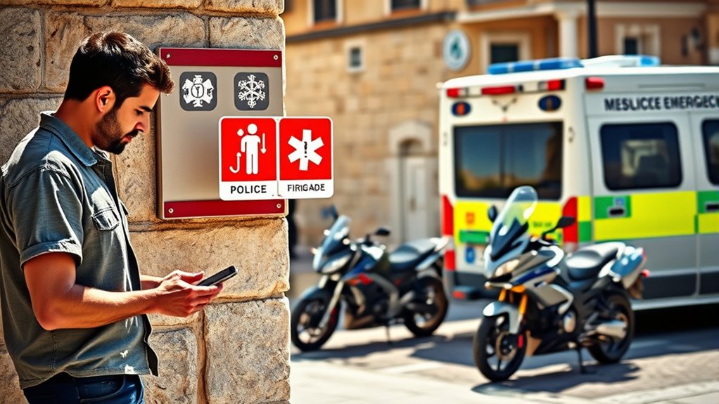 emergency numbers and jurisdictions