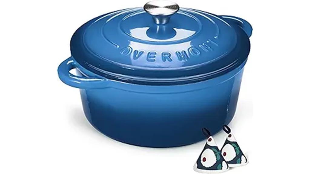 enameled cast iron dutch oven