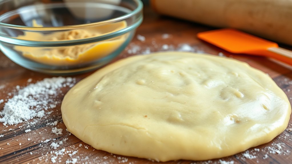enhance gluten free dough elasticity