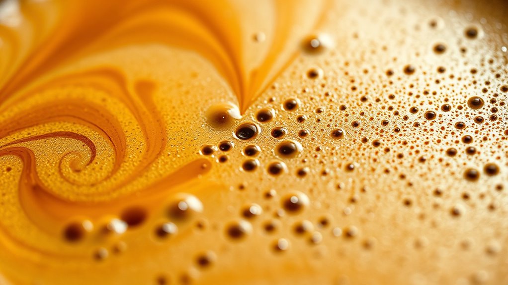 espresso crema formation chemistry