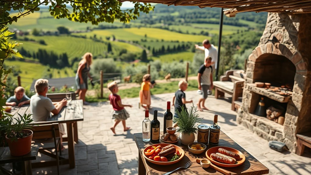 farm to table and hands on activities