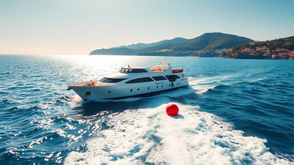 ferry routes in tyrrhenian