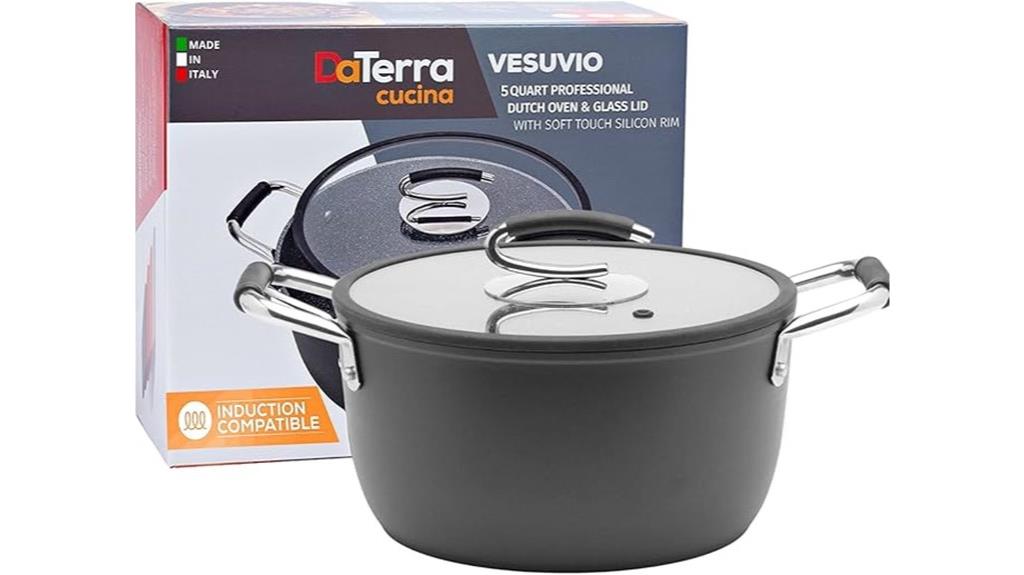 five quart nonstick ceramic dutch oven