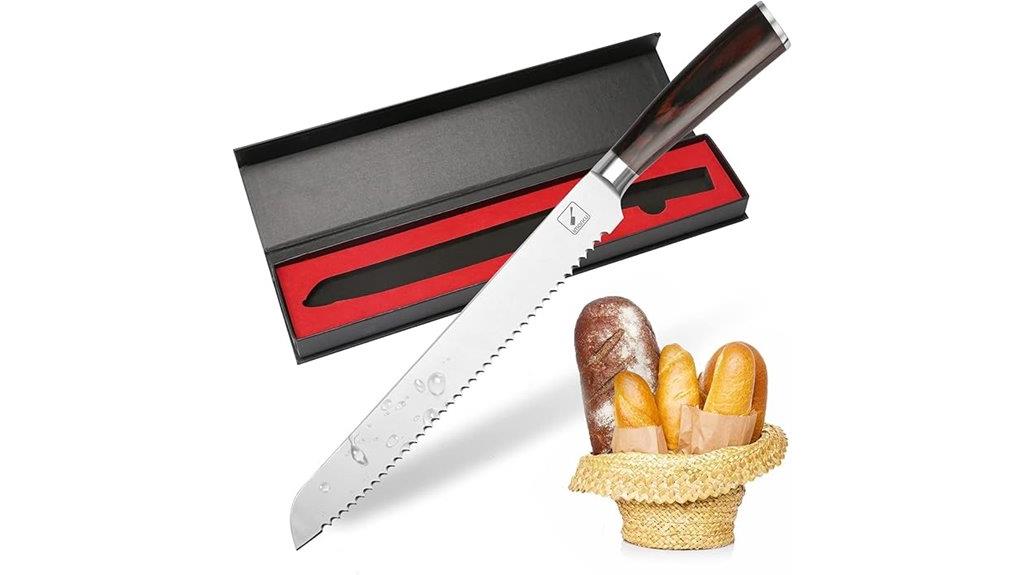 german high carbon steel bread knife