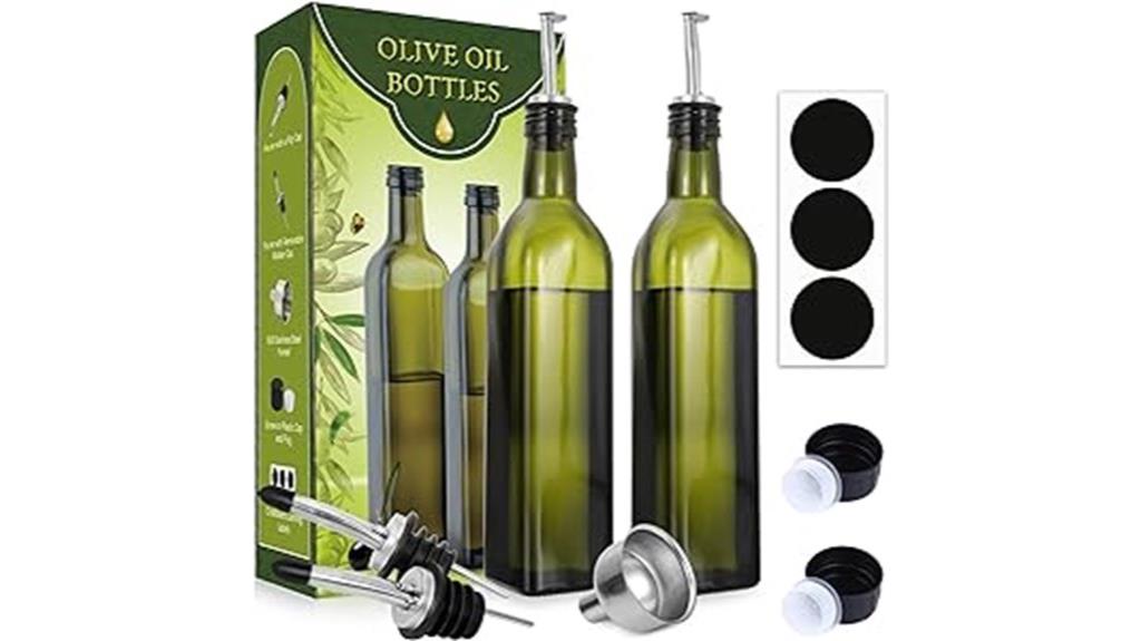 glass olive oil dispenser
