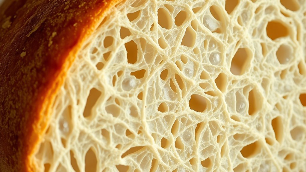 gluten development affects bread