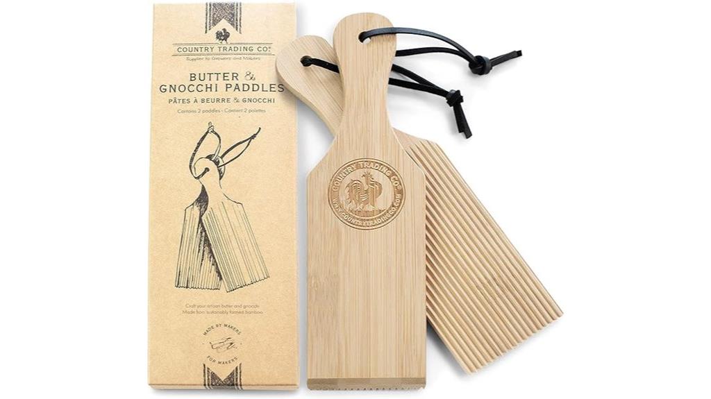gnocchi boards with paddles