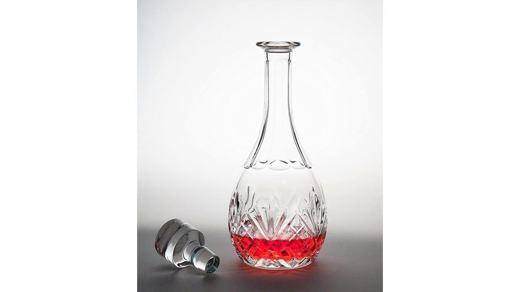 handcrafted lead free crystal