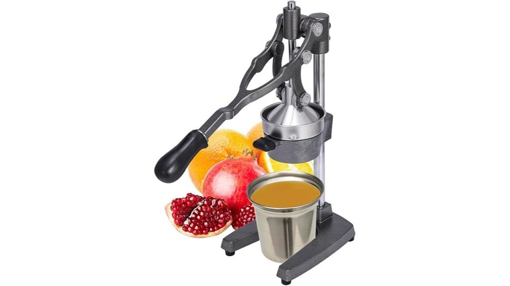 heavy duty cast iron juicer
