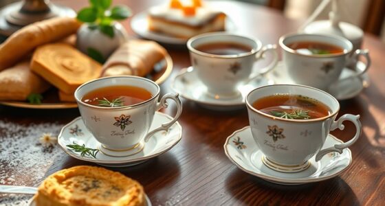 herbal tea dessert pairings