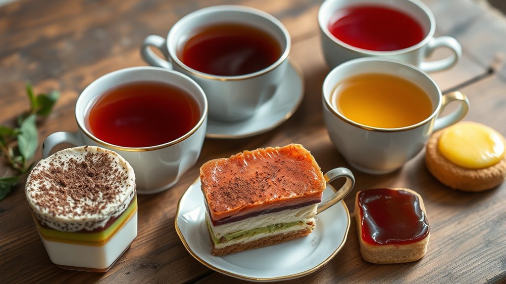 herbal tea pairing harmony