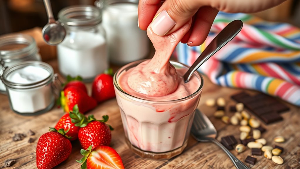homemade no machine gelato