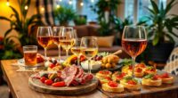 host casual evening gathering