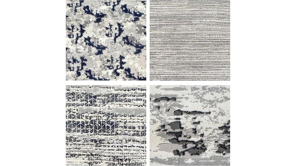 infinite woven rug design