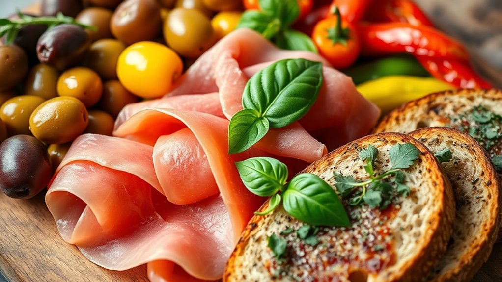 italian appetizer presentation techniques