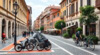 italian city cycling infrastructure