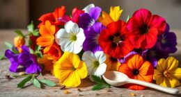 italian edible flower recipes