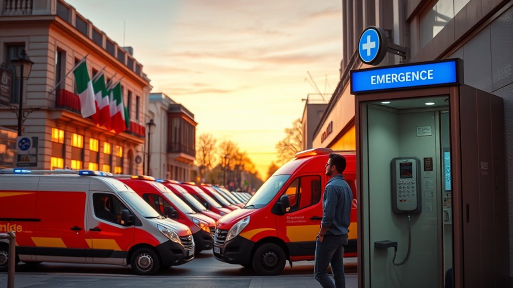 italian emergency contact information