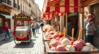 italian gelato cart origins